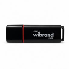 Флеш-накопичувач Wibrand USB 3.2 Gen1 Scarab 128GB Black (WI3.2/SC128P11B)