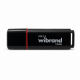 Флеш-накопичувач Wibrand USB 3.2 Gen1 Scarab 128GB Black (WI3.2/SC128P11B)