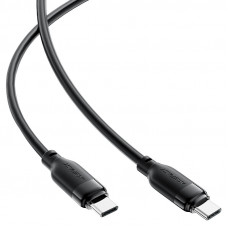 Кабель ACEFAST C16-03, Type-C to Type-C, 60W, 1.2m, TPE, TPU connectors, Black (6974316283805)