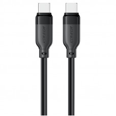 Кабель ACEFAST C16-03, Type-C to Type-C, 60W, 1.2m, TPE, TPU connectors, Black (6974316283805)