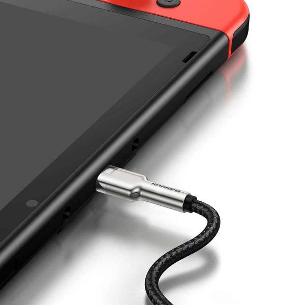 Кабель Baseus Cafule Series Metal Data Cable Type-C to Type-C 100W 2m Чорний