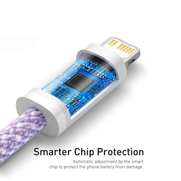 Кабель Baseus Dynamic 2 Series Fast Charging Data Cable Type-C to iP 20W 1m Purple