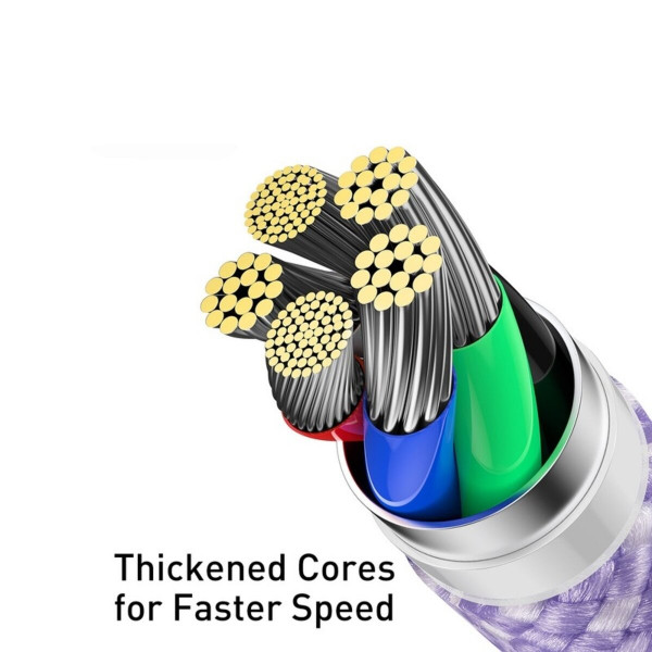 Кабель Baseus Dynamic 2 Series Fast Charging Data Cable Type-C to iP 20W 1m Purple