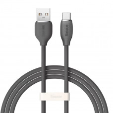 Кабель Baseus Jelly Liquid Silica Gel Fast Charging Data Cable USB to Type-C 100W 1.2m Чорний