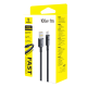 Кабель Baseus New Braided Fast Charging Cable USB-A to USB-C 100W/7.5W 1m Cosmic Black (E0426W01)