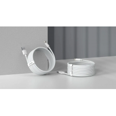 Кабель Baseus Simple Wisdom Data Cable Kit USB to iP 2.4A (2PCS/Set）1.5m White (TZCALZJ-02)