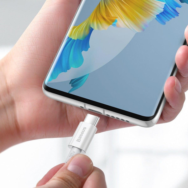 Кабель Baseus Superior Series Fast Charging Data Cable Type-C to Type-C 100W 2m White