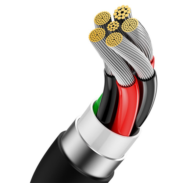 Кабель Baseus Superior Series Fast Charging Data Cable USB to Type-C 100W 1.5m Cluster Black