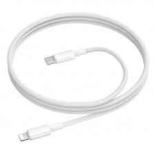 Кабель BOROFONE BX117 Source PD charging data cable iP White (6941991120114)