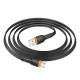 Кабель BOROFONE BX118 Esplendido charging data cable Type-C Black (6941991120947)