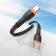 Кабель BOROFONE BX118 Esplendido charging data cable Type-C Black (6941991120947)