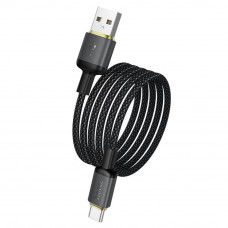 Кабель HOCO X128 Benefit charging data cable Type-C Black (6942007681094)
