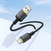 Кабель HOCO X128 Benefit charging data cable Type-C Black (6942007681094)