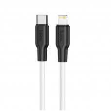 Кабель HOCO X21 Plus Type-C to iP 3A, 20W, 1m, black and white (6931474742162)