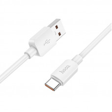 Кабель HOCO X96 Hyper 100W charging data cable Type-C White (6931474799111)