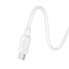 Кабель HOCO X96 Hyper 100W charging data cable Type-C White (6931474799111)