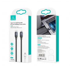 Кабель Usams US-SJ522 U71 Type-C to Lightning 20W PD Fast Charging 2m black