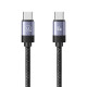 Кабель Usams US-SJ704 60W Magnetic Data Cable Type-C To Type-C-Rui Series 1m tarnish