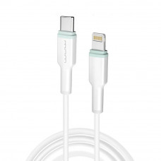 Кабель WUW-X206 Type-C to Lightning PD20W 1m white