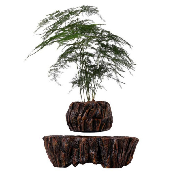 Магнітний левітаційний горщик для рослин HCNT Magnetic Levitating Pot M5B-PW Brown