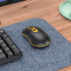 Маніпулятор миша HOCO GM21 Platinum 2.4G business wireless mouse Black Yellow (6931474790941)