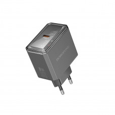 Мережевий зарядний пристрій BOROFONE BAS31A Treasure single port PD35W charger(EU) Чорний