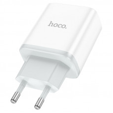 Мережевий зарядний пристрій HOCO C104A Stage single port PD20W charger Білий