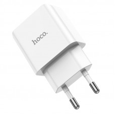 Мережевий зарядний пристрій HOCO C106A Leisure single port charger 10,5W White (6931474783882)