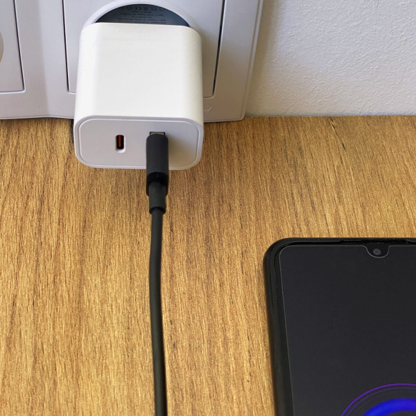 Мережевий зарядний пристрій Mibrand MI-33 GaN 30W Travel Charger USB-A + USB-C White