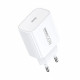 Мережевий зарядний пристрій REMAX Kiddy Series 20W 1C Fast Charger RP-U133 EU-White (6954851213123)