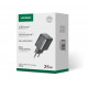 Мережевий зарядний пристрій UGREEN X517 25W USB-C GaN Fast Charger Set EU+1M CC Cable black (UGR-75103)