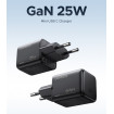 Мережевий зарядний пристрій UGREEN X517 25W USB-C GaN Fast Charger Set EU+1M CC Cable black (UGR-75103)