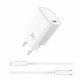 Мережевий зарядний пристрій WIWU 20W Essen GaN Fast Charger+ Cable Combo Wi-G007 C-L EU White (6977703653908)