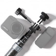 Монопод ACEFAST E38 1.2m carbon fiber telescopic selfie stick Gray-Black (6974316286028)