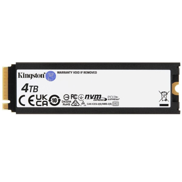 Накопичувач SSD M.2 Kingston FURY Renegade with Heatsink 4TB 2280 NVMe PCIe Gen 4.0 x4 3D TLC NAND