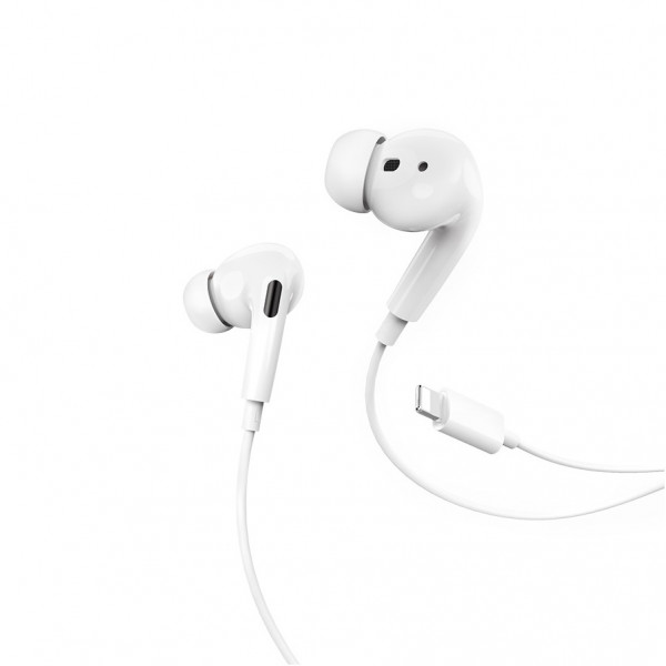 Навушники HOCO M1 Pro Original series earphones for iP White (6931474728609)