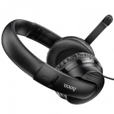 Навушники ігрові HOCO W103 Magic tour gaming headphones Black (6931474741615)