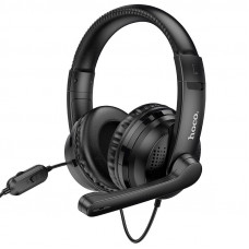 Навушники ігрові HOCO W103 Magic tour gaming headphones Black (6931474741615)