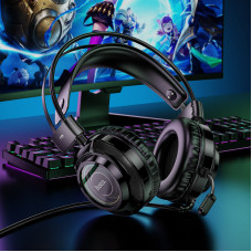 Навушники ігрові HOCO W110 Resource gaming headphones Black (6942007634281)
