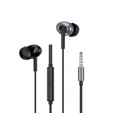 Навушники WIWU 3.5mm Stereo Wired Earbuds EB317 Black (6977703656640)