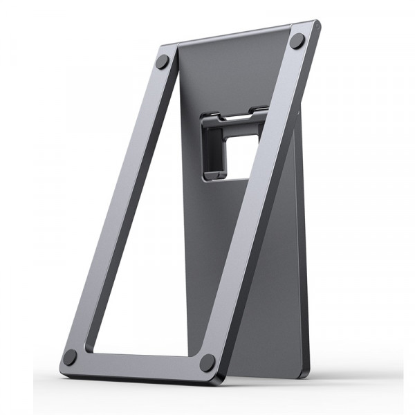 Підставка для телефона Baseus Foldable Metal Desktop Holder Gray (LUKP000013)