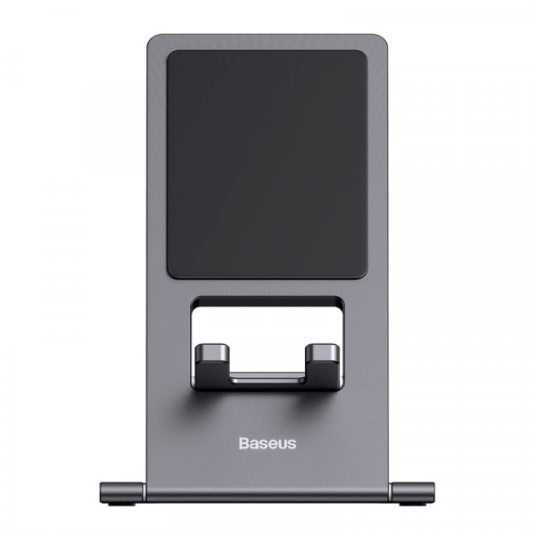 Підставка для телефона Baseus Foldable Metal Desktop Holder Gray (LUKP000013)