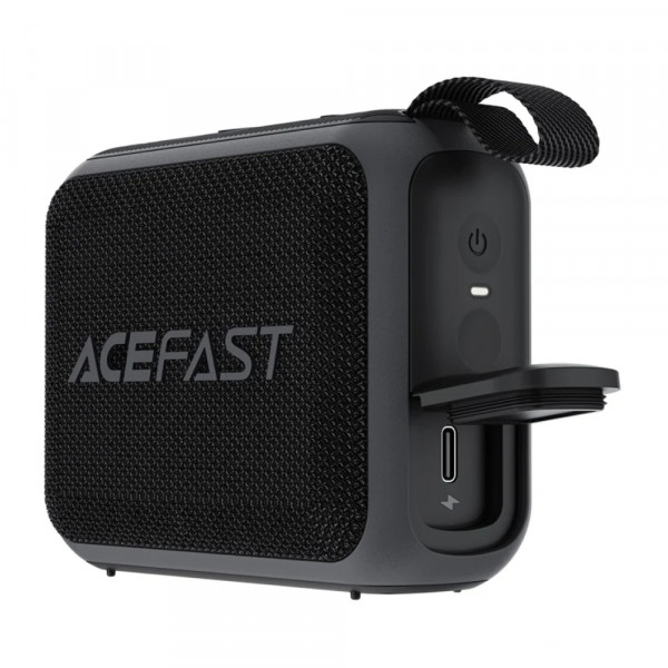 Портативна колонка ACEFAST K4 Go portable wireless speaker, 5W, IPX7, Black (6974316285113)