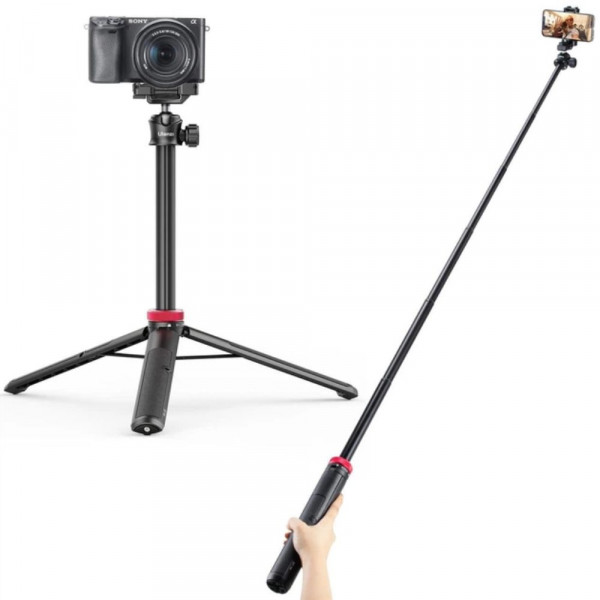 Селфі-трипод ULANZI Ulanzi MT-44 Extendable Selfie Stick Tripod(Black) (2502E)