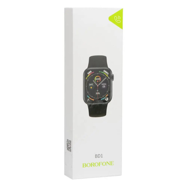 Смарт-годинник Borofone BD1 smart sports watch(call version) Bright Чорний