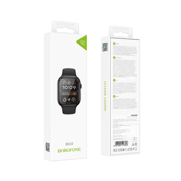 Смарт-годинник BOROFONE BD10 Smart sports watch (call version) Black