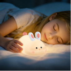 Світильник HOCO HX16 2W. 1200 mAh. Silicone lamp Rabbit (6942007672764)