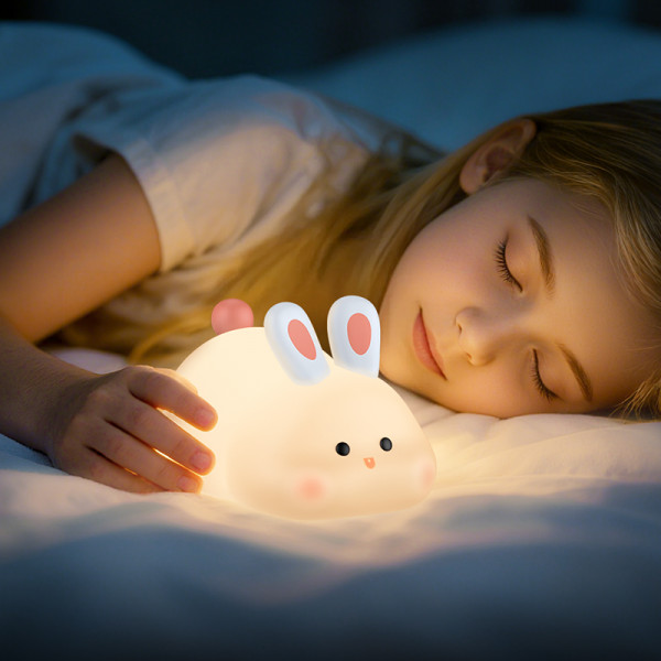 Світильник HOCO HX16 2W. 1200 mAh. Silicone lamp Rabbit (6942007672764)