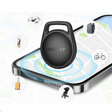 Трекер ACEFAST S2 button type positioning device single Black (6974316285083)