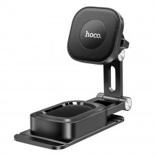 Тримач для мобільного HOCO H4 Mike magnetic car mount(center console) Чорний